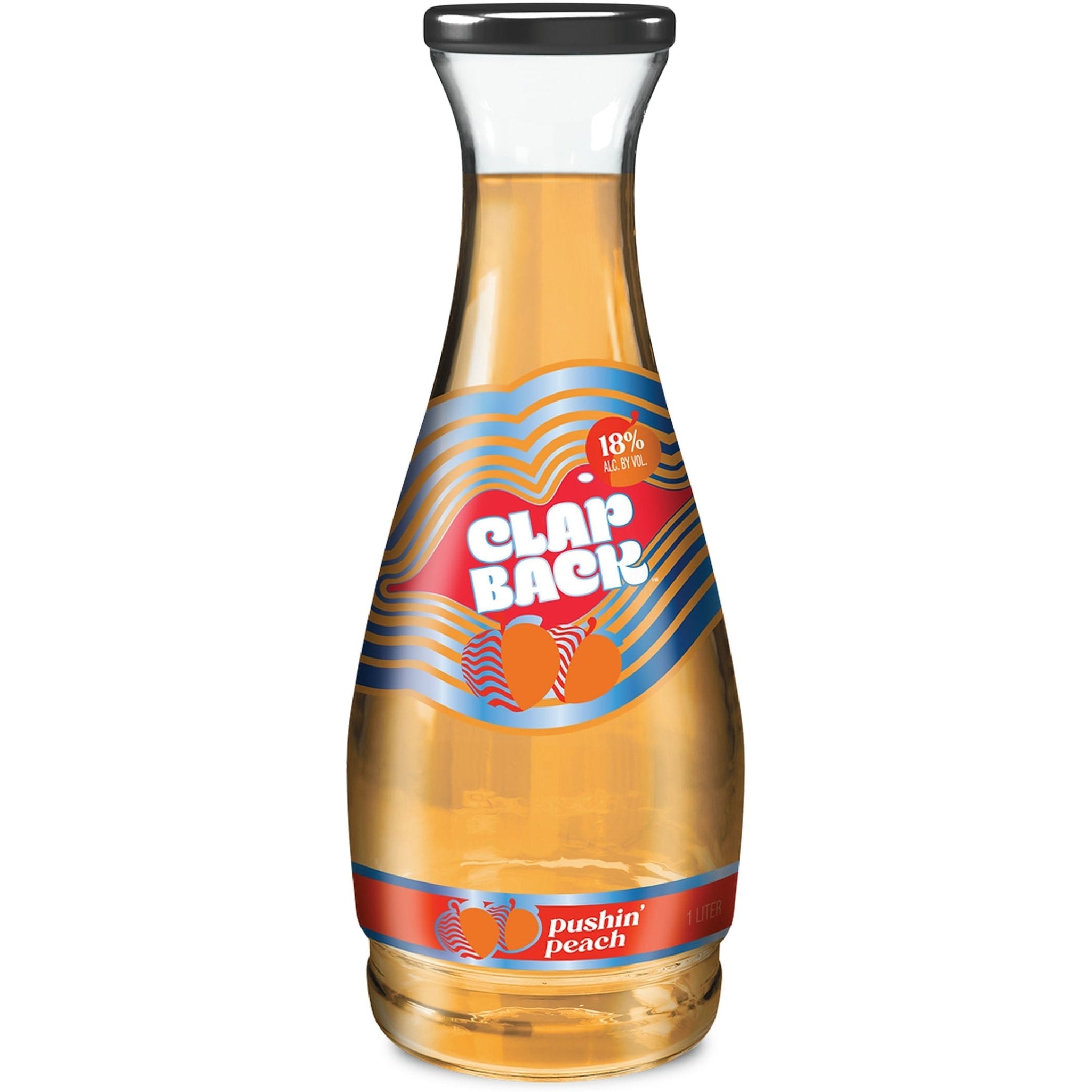 CLAPBACK Pushin' Peach 1L - Liquor Boutique