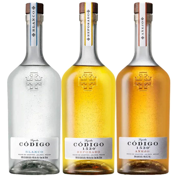 Código 1530 Blanco, Reposado, & Añejo Tequila Bundle - Liquor Boutique