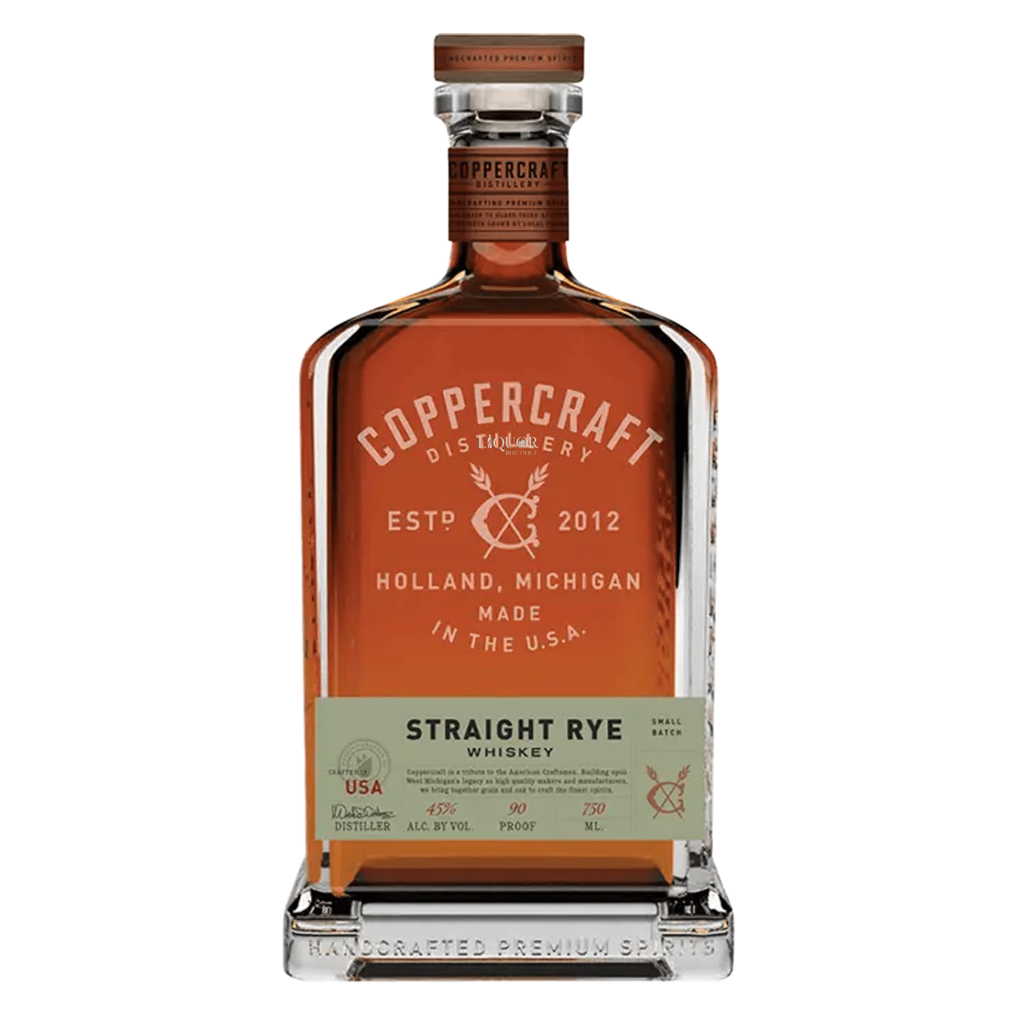 Coppercraft Rye Whiskey - Liquor Boutique