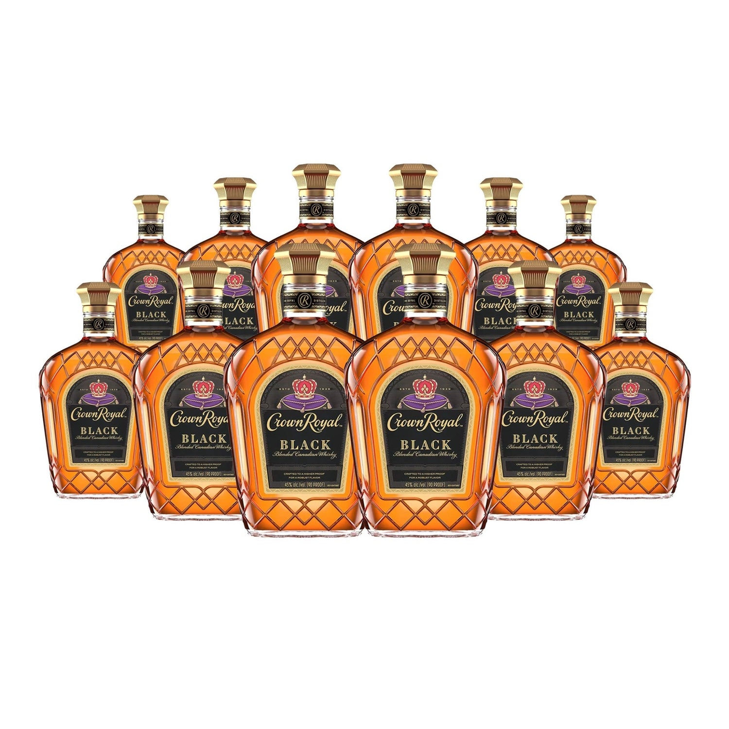 Crown Royal Black Canadian Whisky 750ml - Liquor Boutique