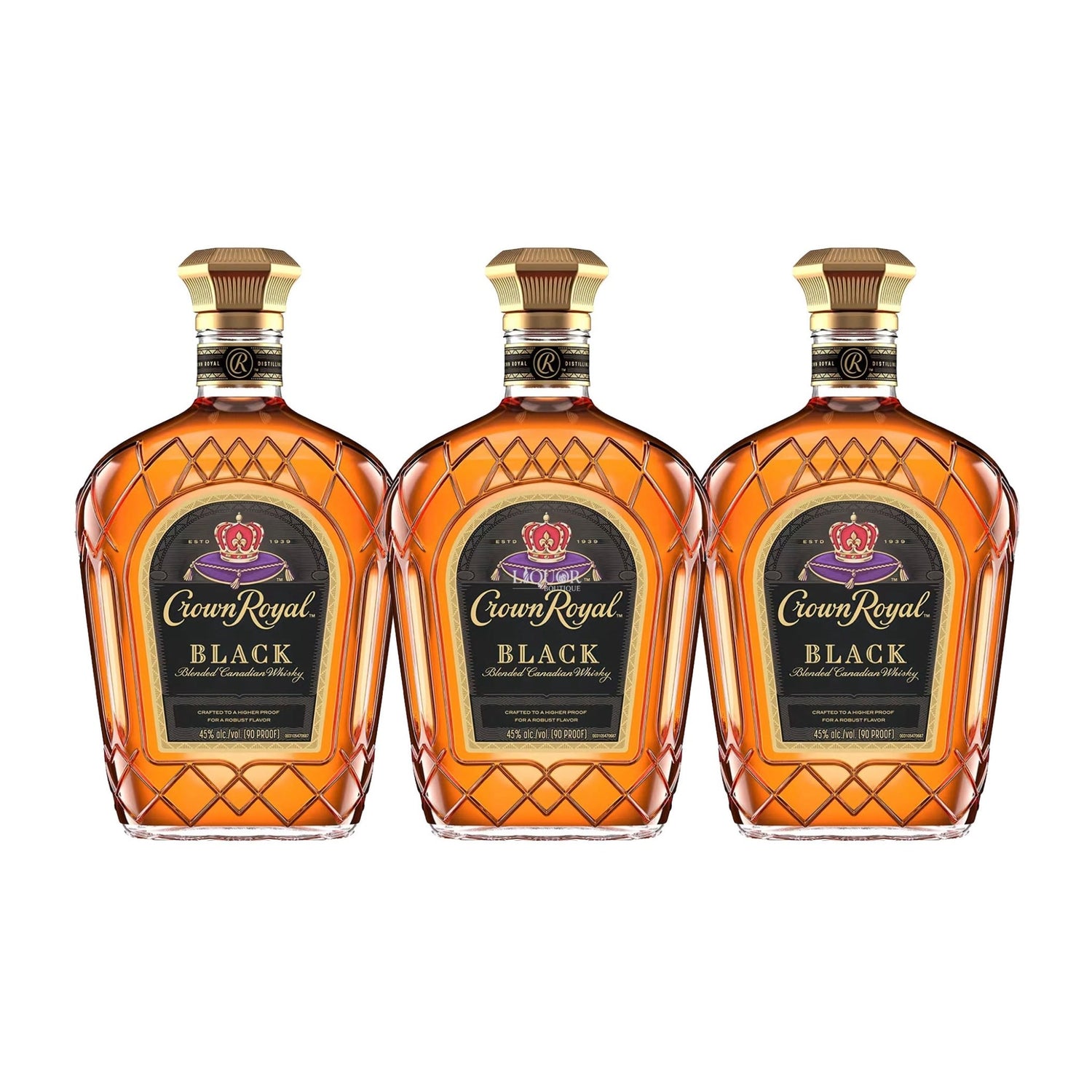 Crown Royal Black Canadian Whisky 750ml - Liquor Boutique