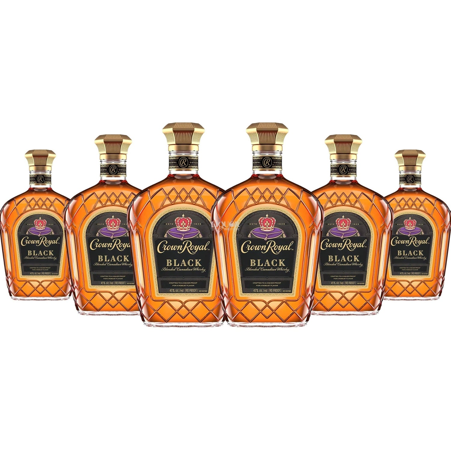 Crown Royal Black Canadian Whisky 750ml - Liquor Boutique