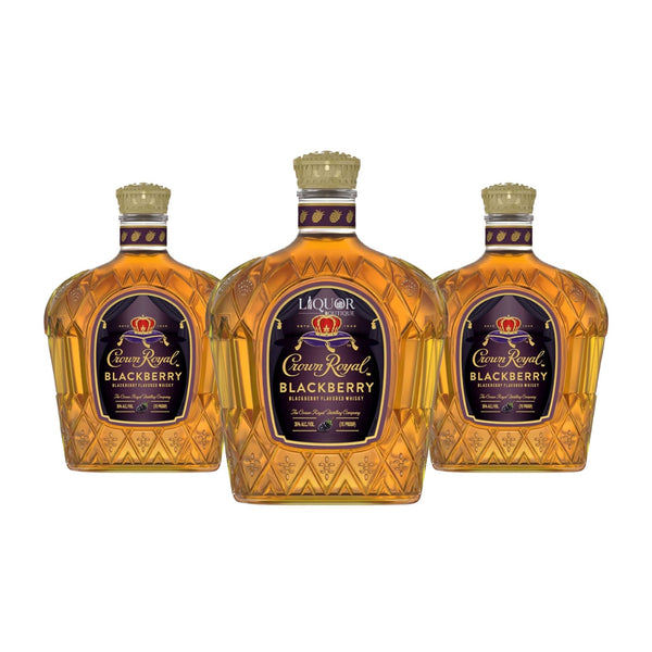 Crown Royal BlackBerry Whisky 375ml - Liquor Boutique