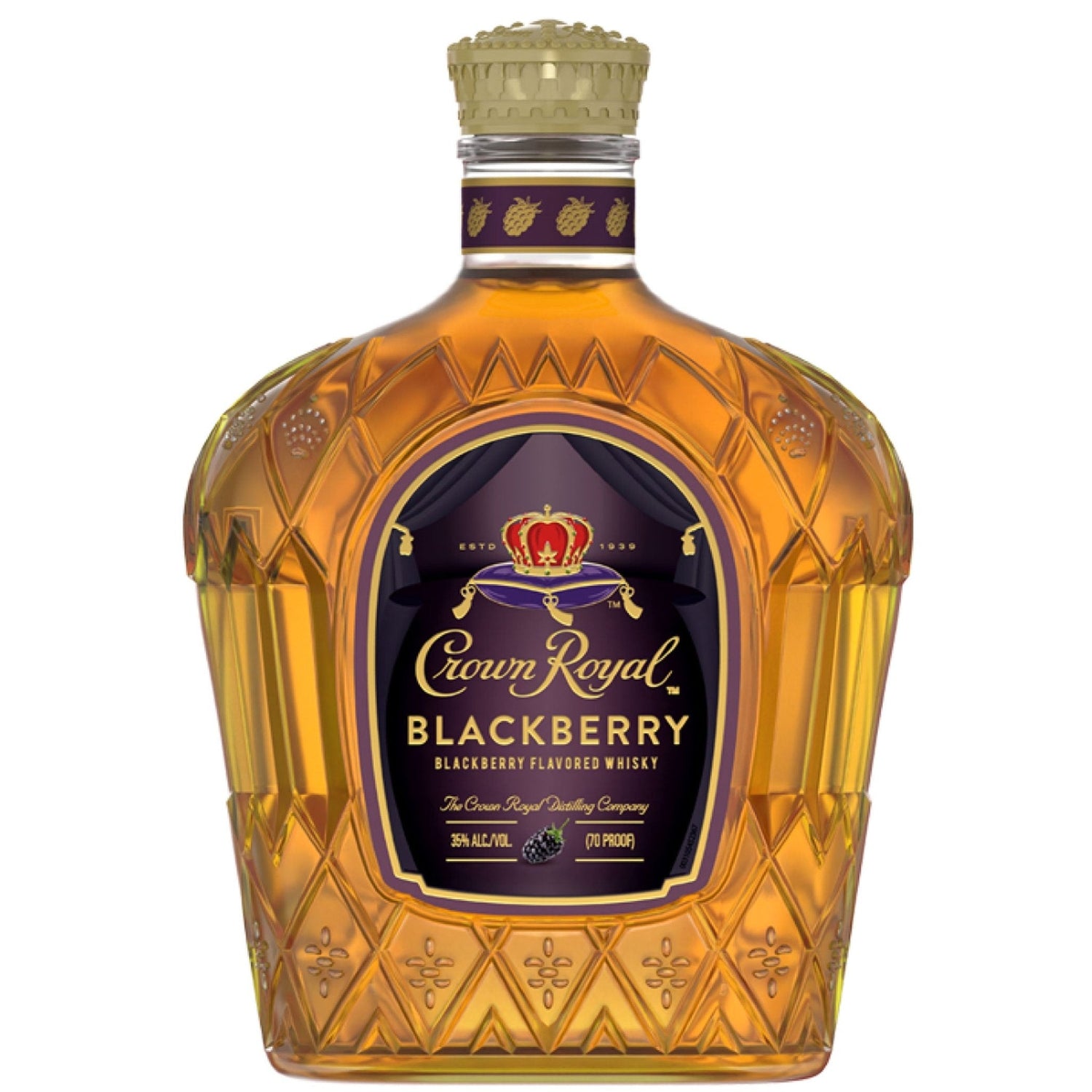 Crown Royal BlackBerry Whisky 375ml - Liquor Boutique