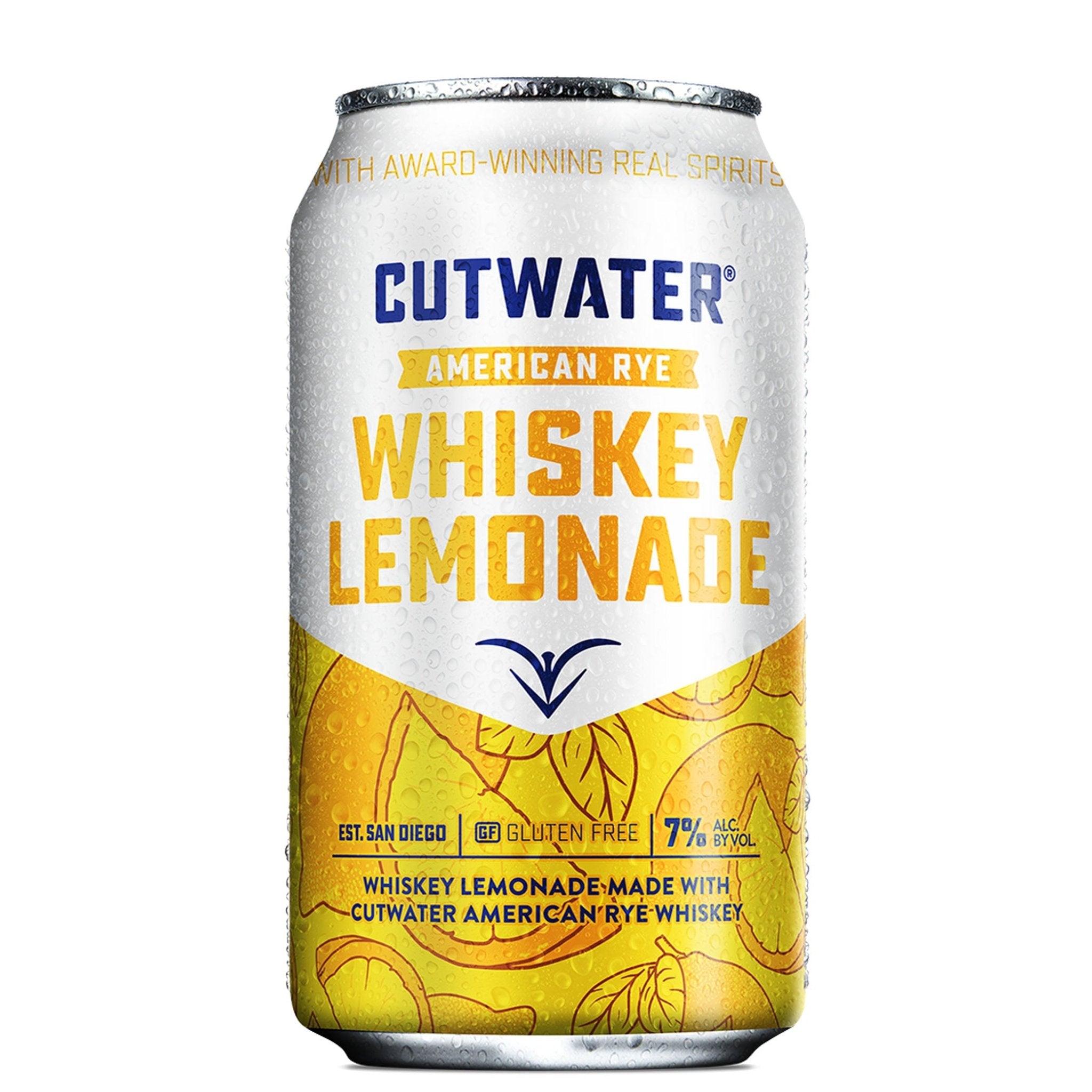 Cutwater Whiskey Lemonade 4 - PK - Liquor Boutique