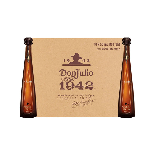 Don Julio 1942 Añejo 10 Pack Box 50ml - Liquor Boutique