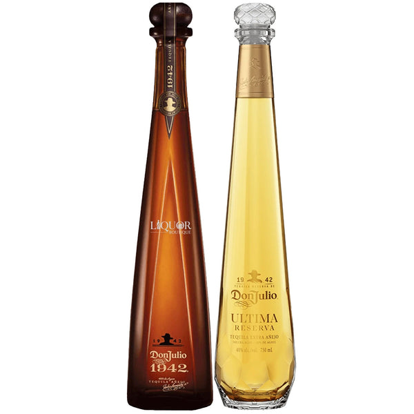 Don Julio 1942 & Don Julio Ultima Reserva Tequila Bundle 750ml - Liquor Boutique