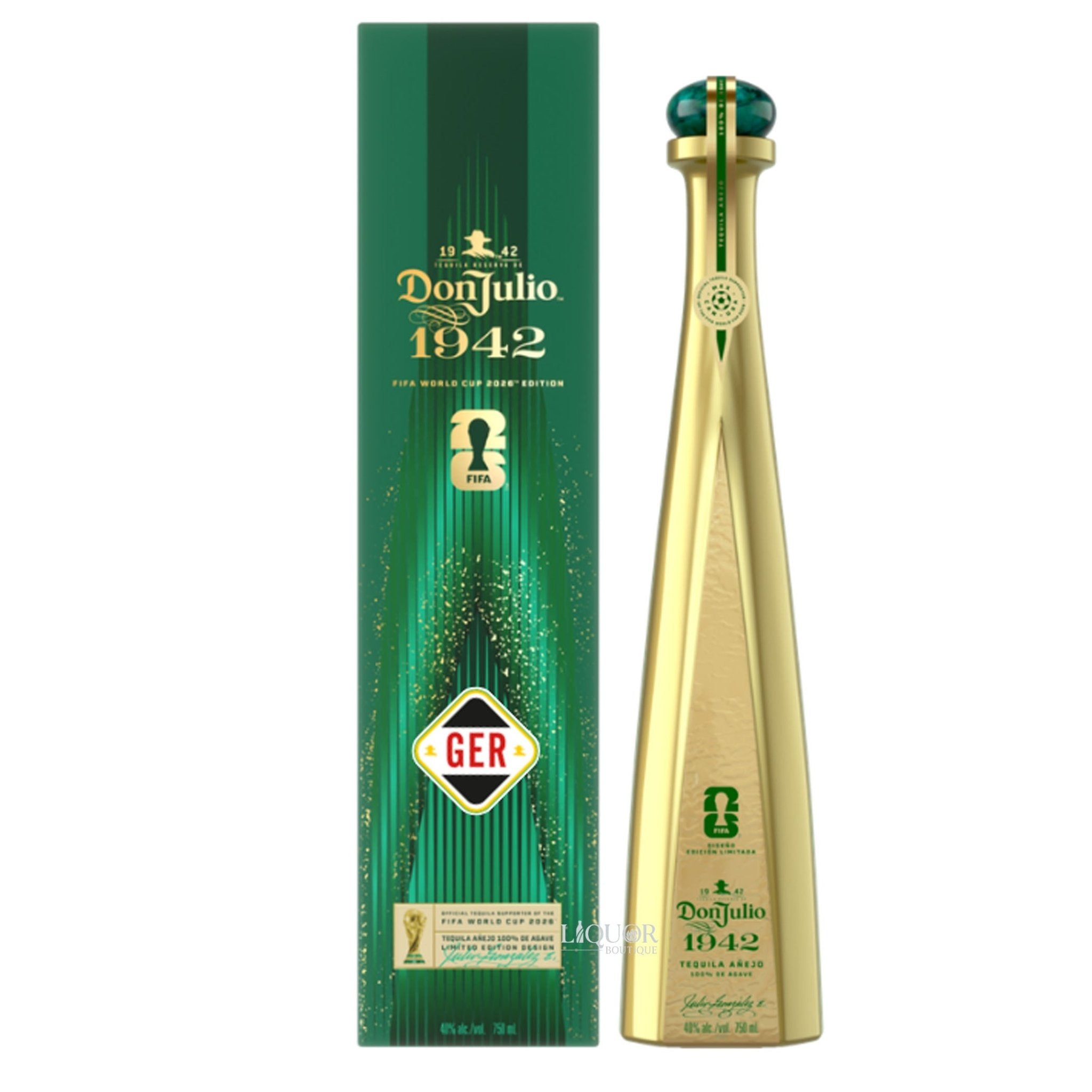 Don Julio 1942 Tequila FIFA World Cup 2026 Honor Your Country Limited Edition 750ml - Liquor Boutique