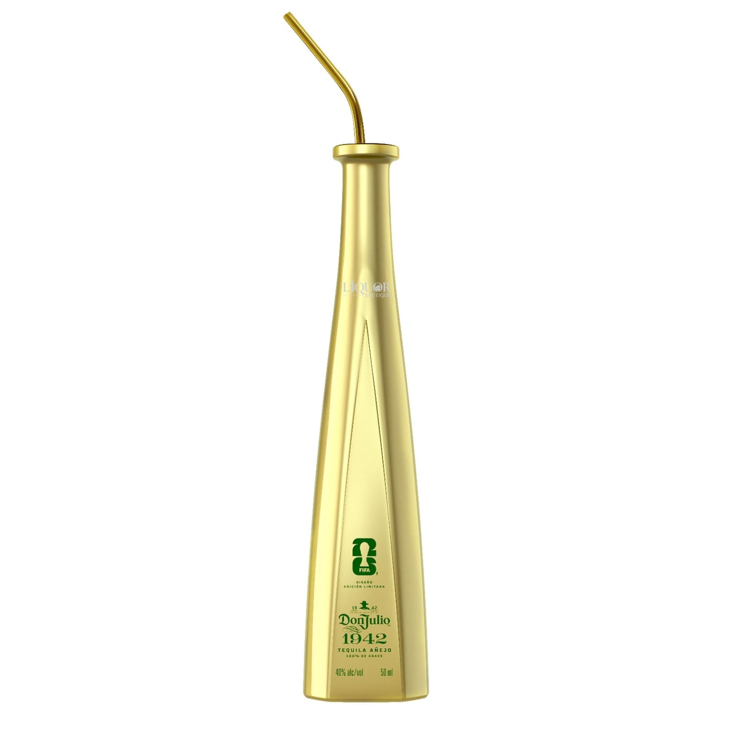 Don Julio 1942 Tequila FIFA World Cup 2026 Limited Edition 50ml with Metal Straw - Liquor Boutique