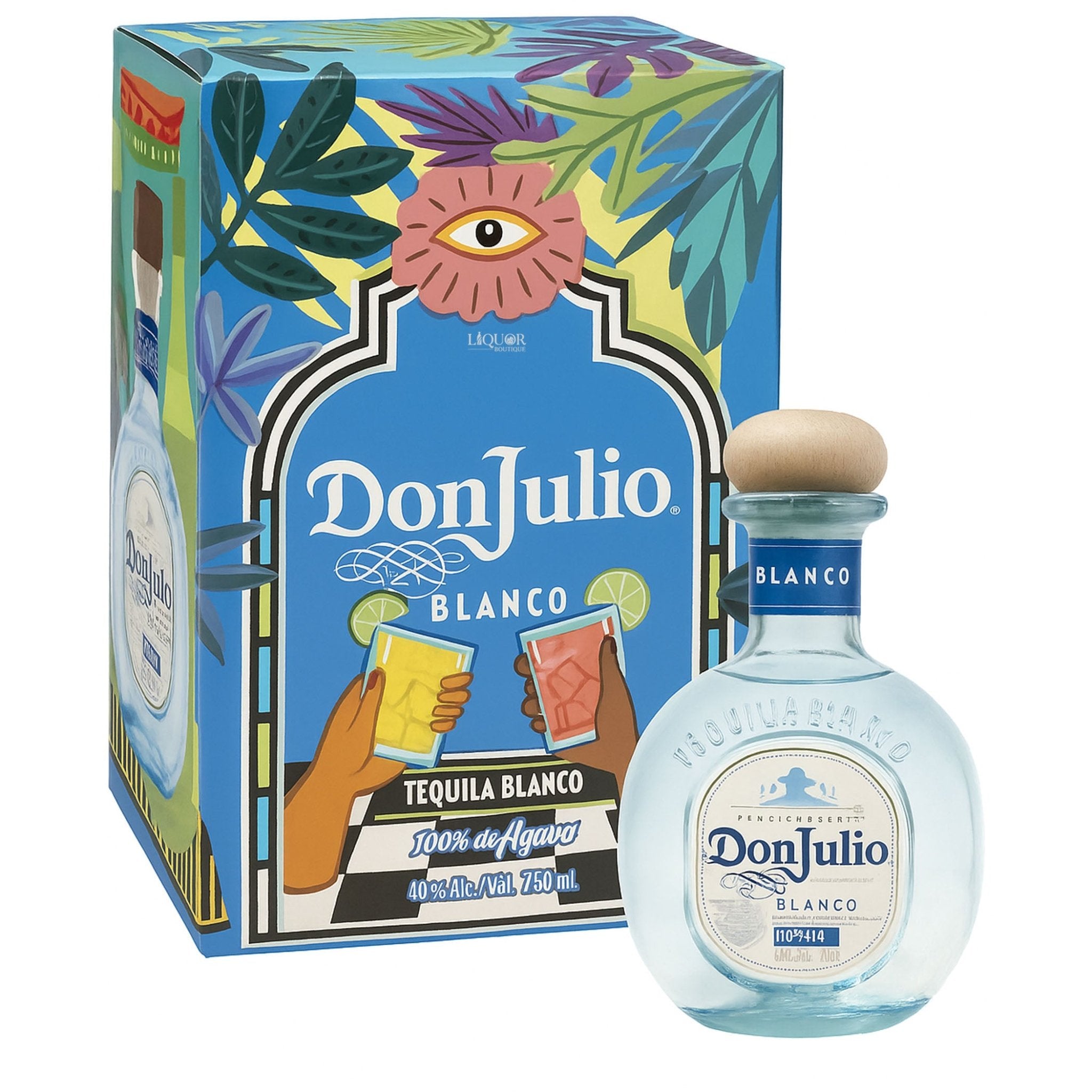 Don Julio Blanco Summer of Mexicana Artist Edition 750ml - Liquor Boutique