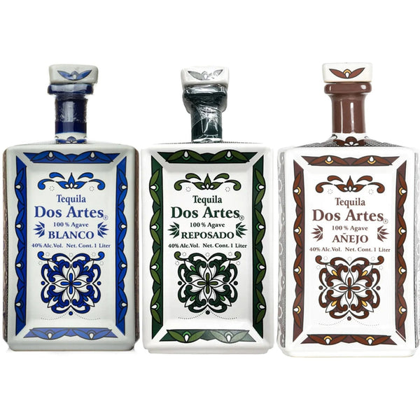 Dos Artes Blanco, Reposado, & Añejo Tequila Bundle - Liquor Boutique