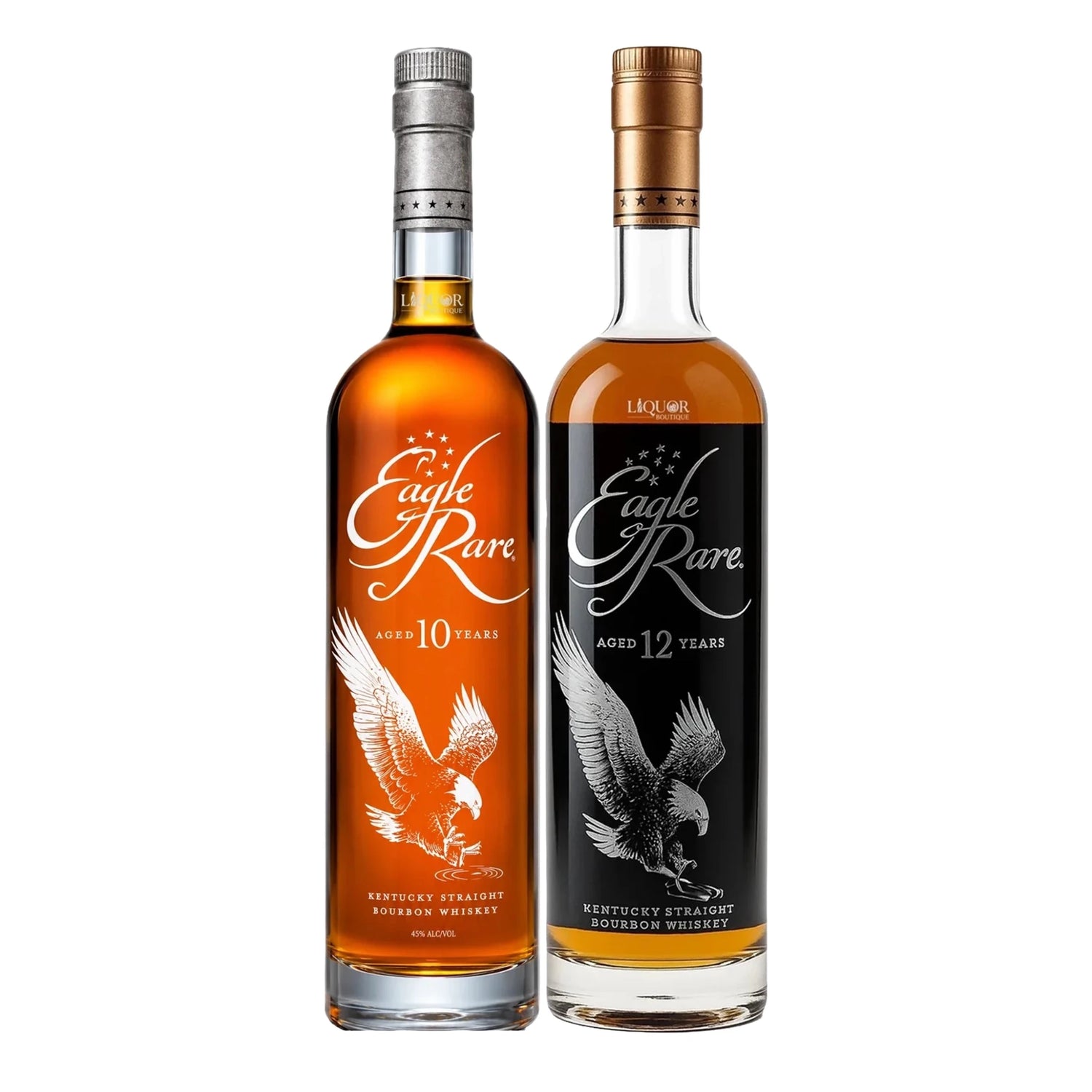 Eagle Rare 10 & 12 Year Bourbon Whiskey Bundle 750ml - Liquor Boutique