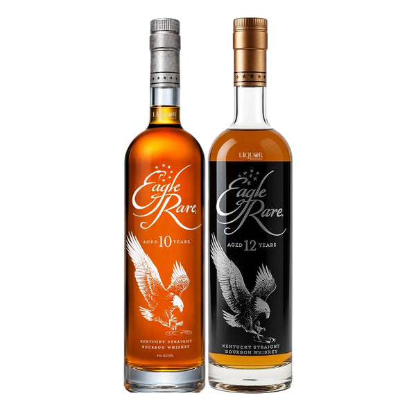 Eagle Rare 10 & 12 Year Bourbon Whiskey Bundle 750ml