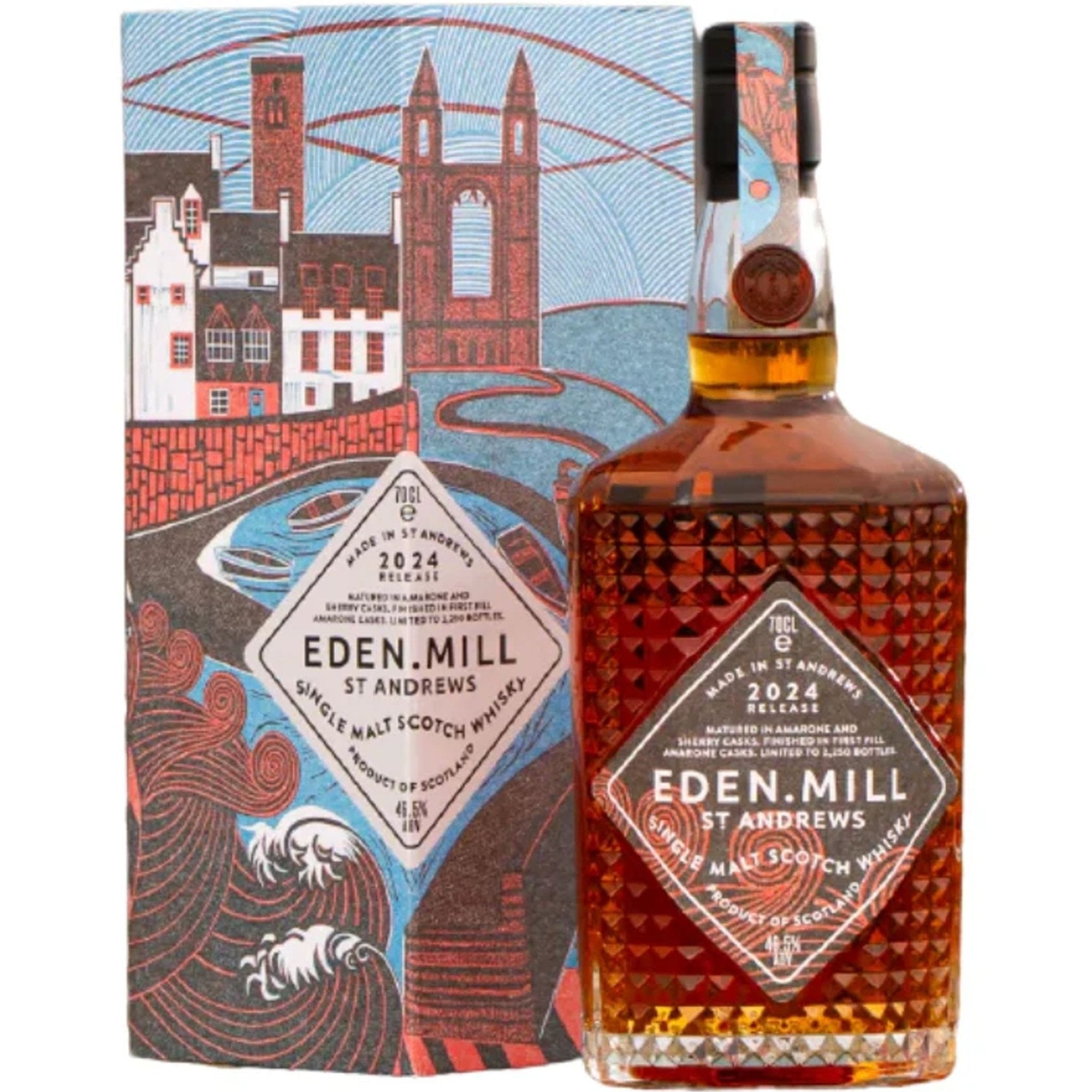 Eden Mill Art of Saint Andrews 2024 Single Malt Scotch Whisky 700ml - Liquor Boutique