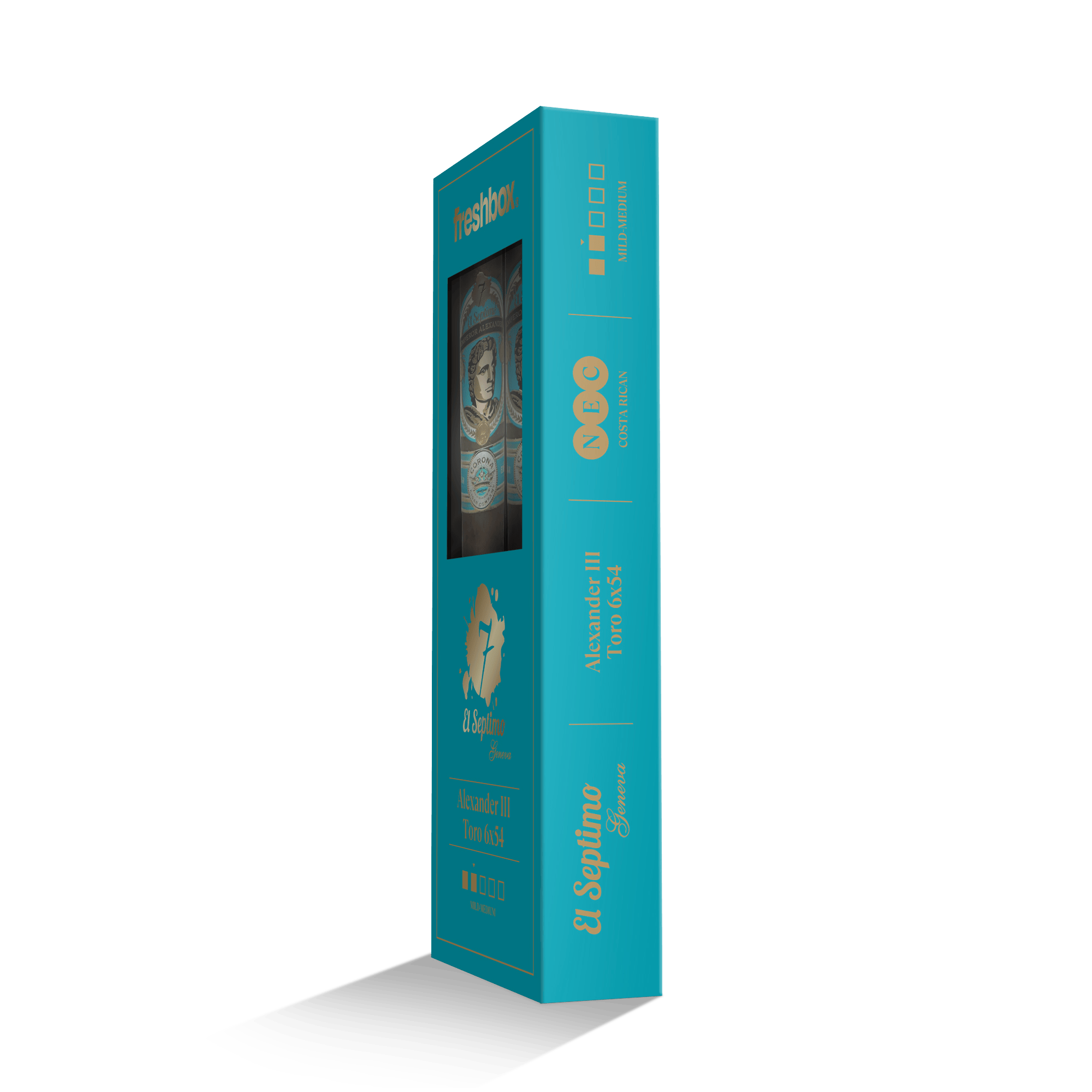 El Septimo Alexander III Toro 6x54 FreshBox | 3-Pack