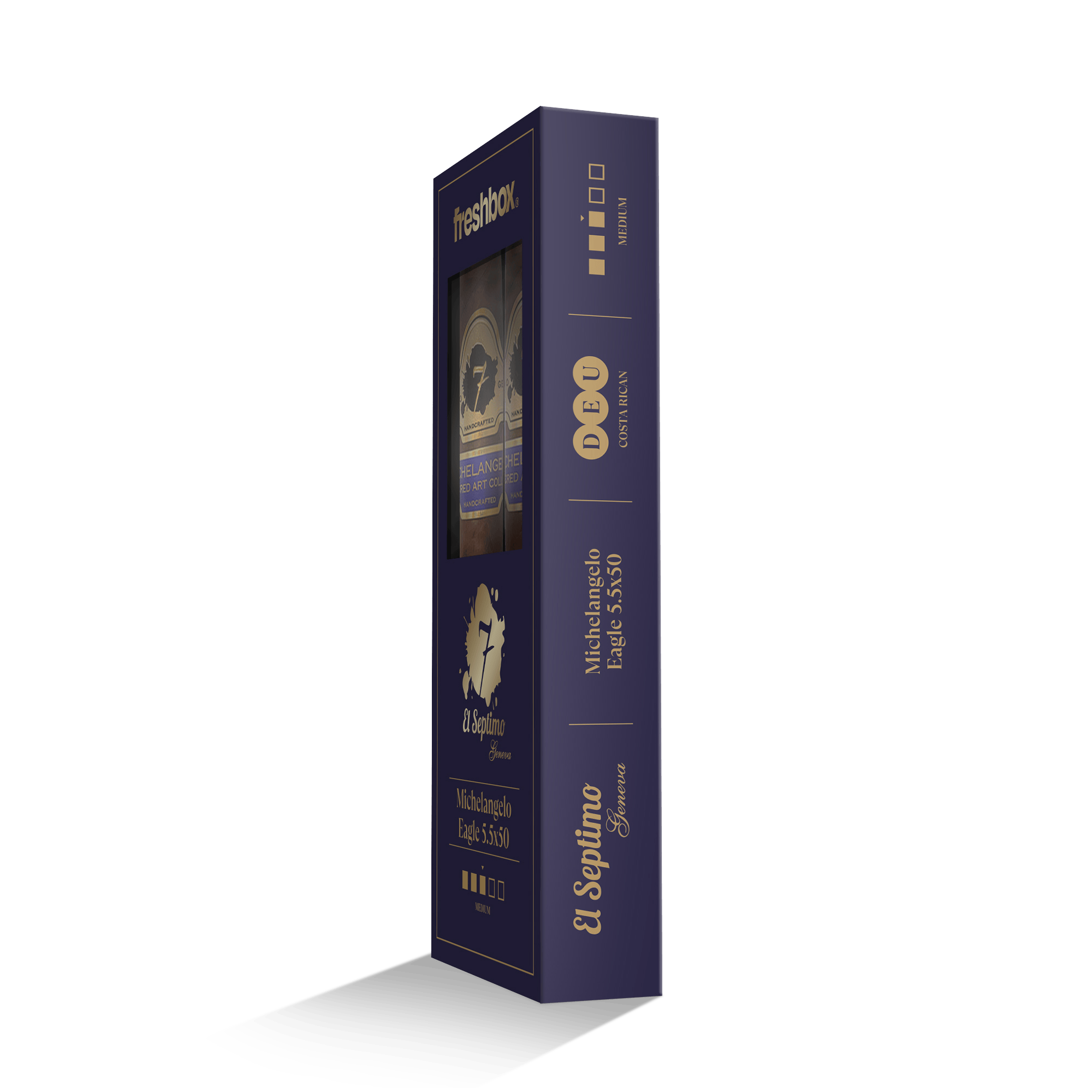 El Septimo Michelangelo Eagle 5.5x50 FreshBox | 3-Pack