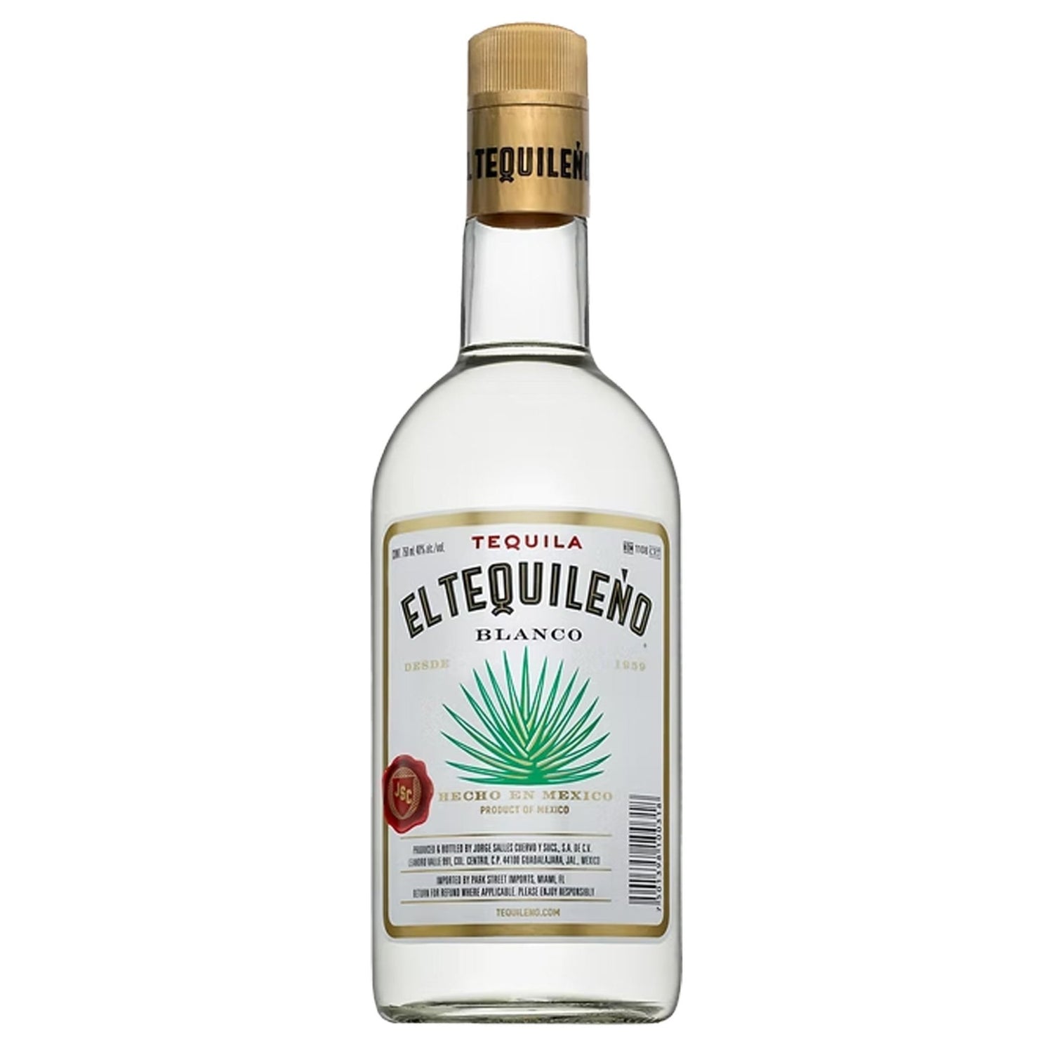 El Tequileño Blanco Tequila 750ml - Liquor Boutique