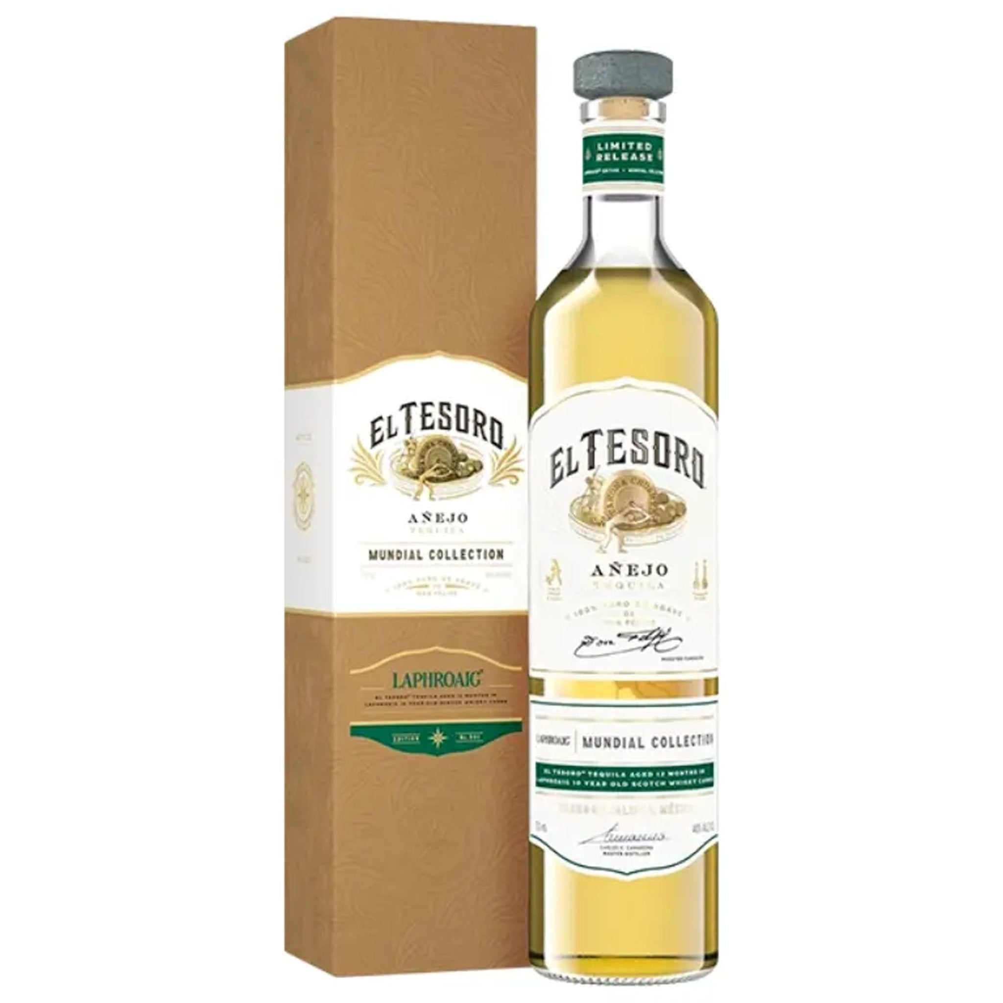 El Tesoro Mundial Collection Tequila Anejo Laphroaig - Liquor Boutique