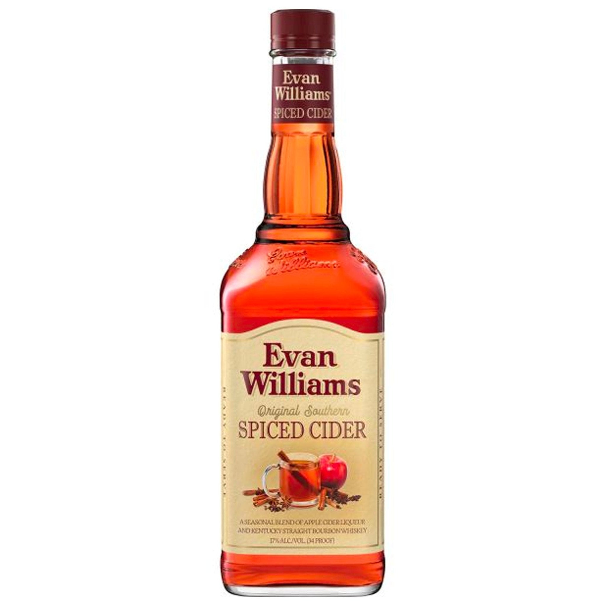 Evan Williams Spiced Cider Bourbon - Liquor Boutique