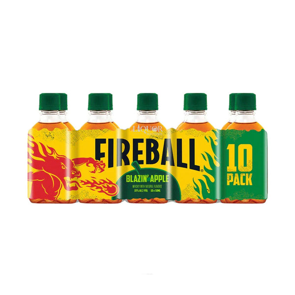 Fireball Blazin’ Apple 10 Pack 50ml - Liquor Boutique