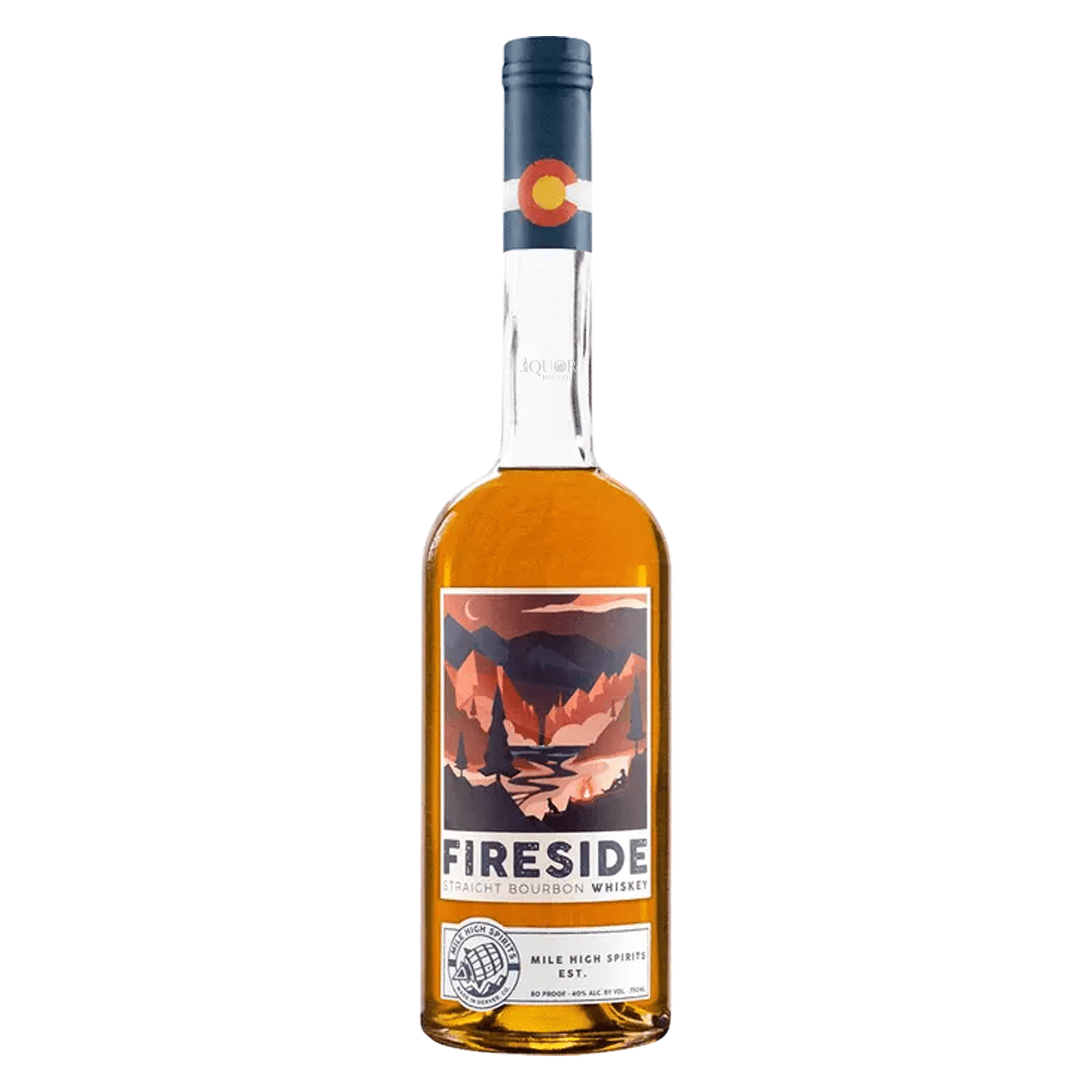 Fireside Straight Bourbon - Liquor Boutique