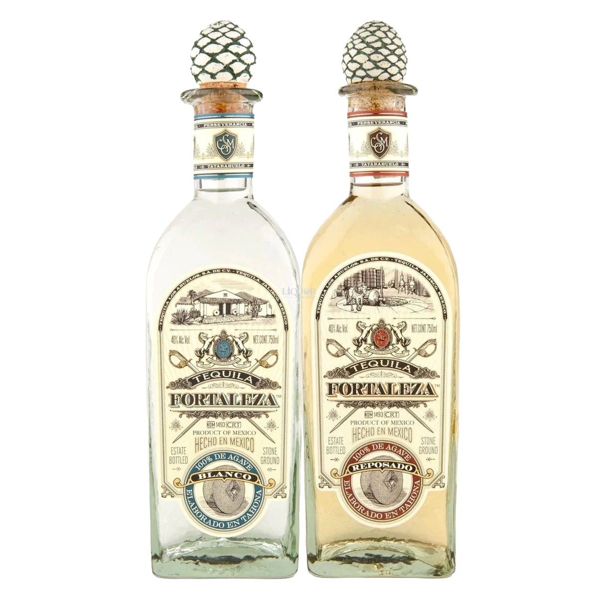 Fortaleza Blanco & Reposado Tequila Bundle 750ml - Liquor Boutique