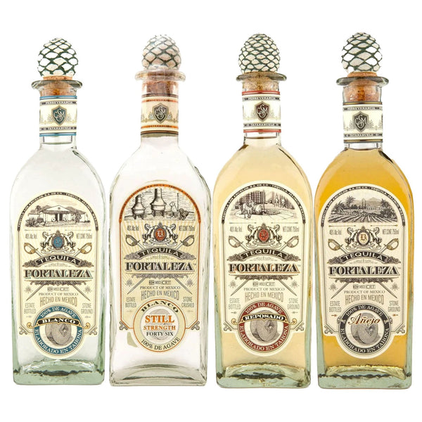 Fortaleza Blanco, Still Strength, Reposado, & Añejo Tequila Bundle - Liquor Boutique