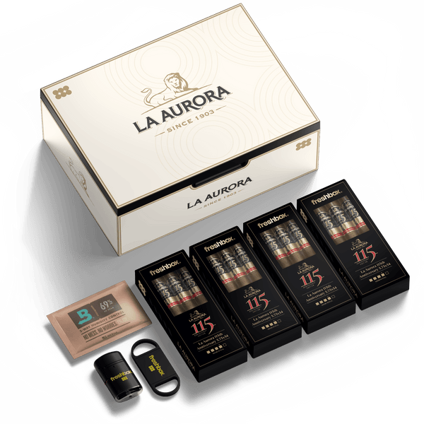 FreshBox La Aurora Edition Humidor Starter Kit - Liquor Boutique