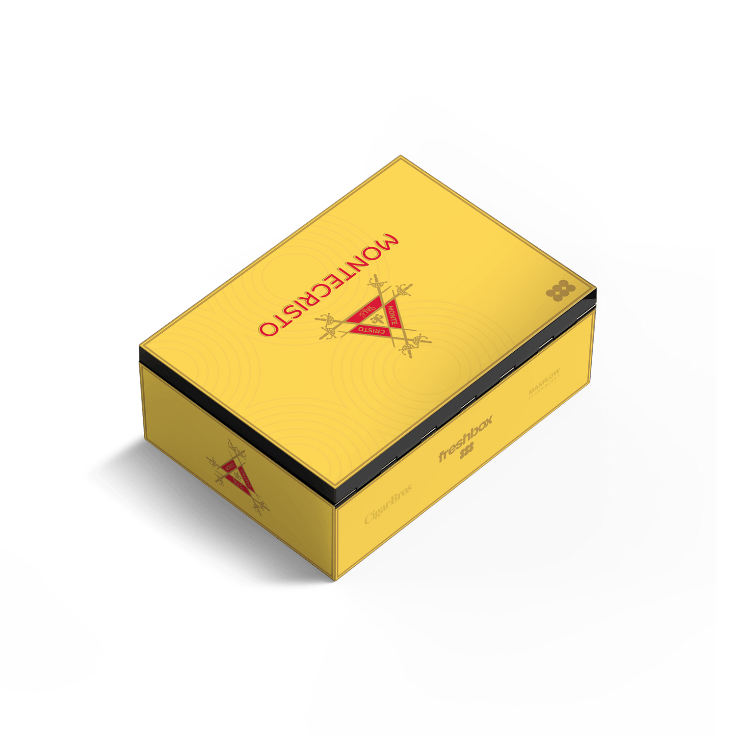 FreshBox Montecristo Classic Edition Humidor Starter Kit - Liquor Boutique