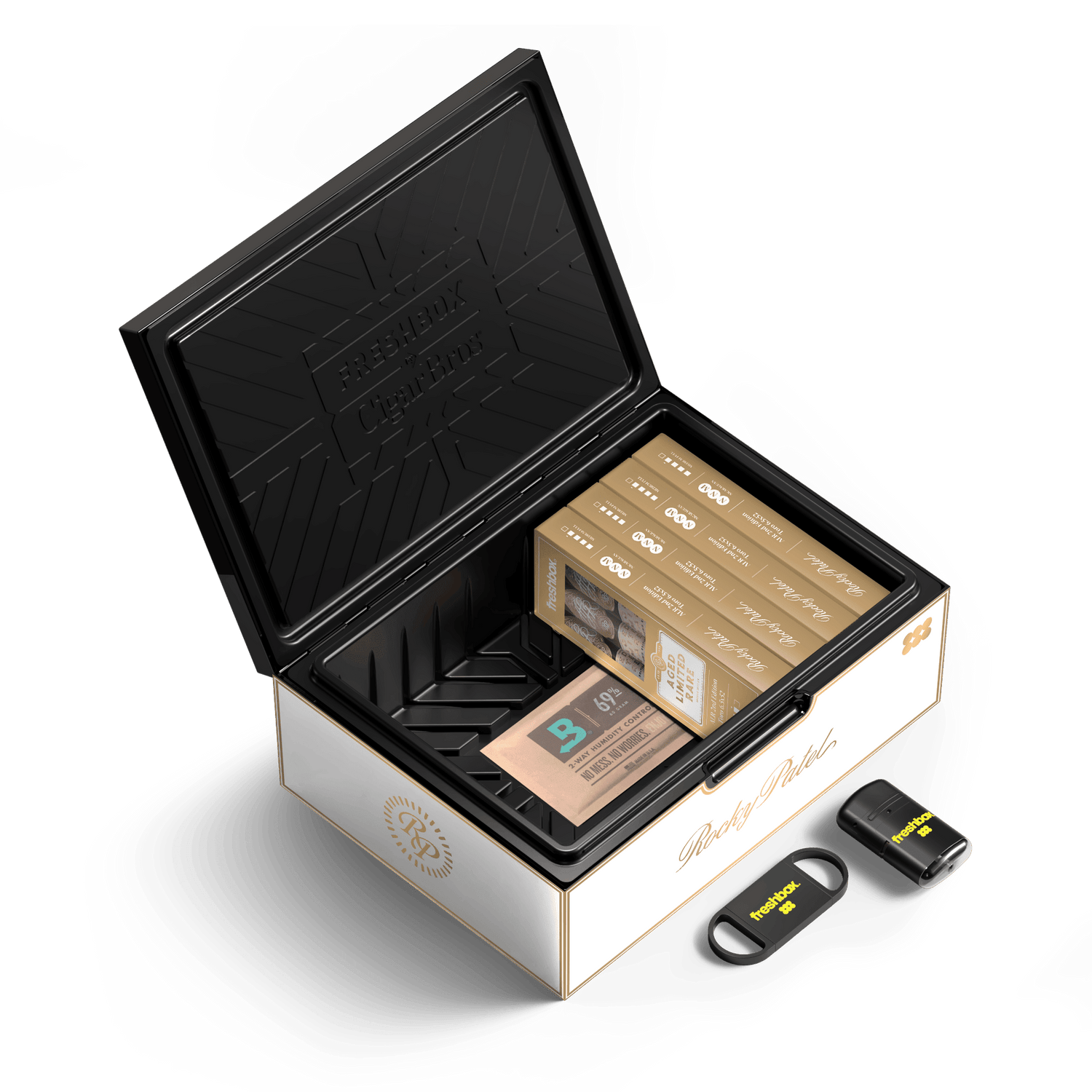 FreshBox Rocky Patel ALR Edition Humidor Starter Kit - Liquor Boutique