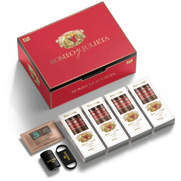 FreshBox Romeo y Julieta 1875 Edition Humidor Starter Kit - Liquor Boutique