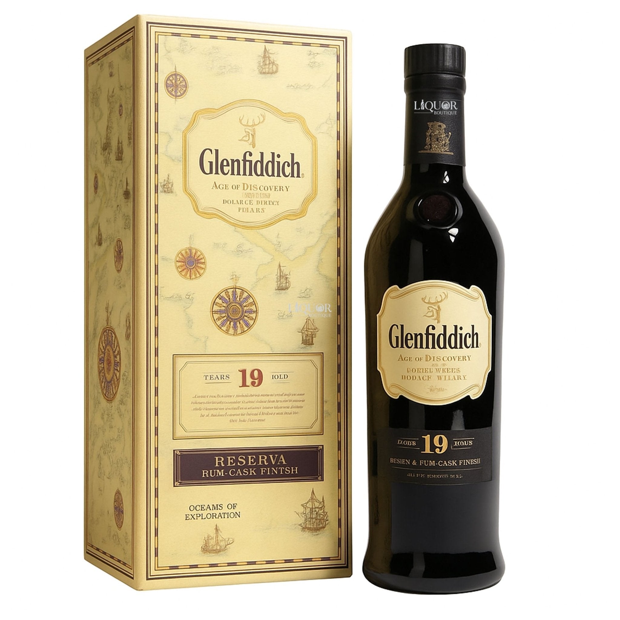 Glenfiddich 19 Year Old Age of Discovery Madeira Cask Finish Single Malt Scotch - Liquor Boutique