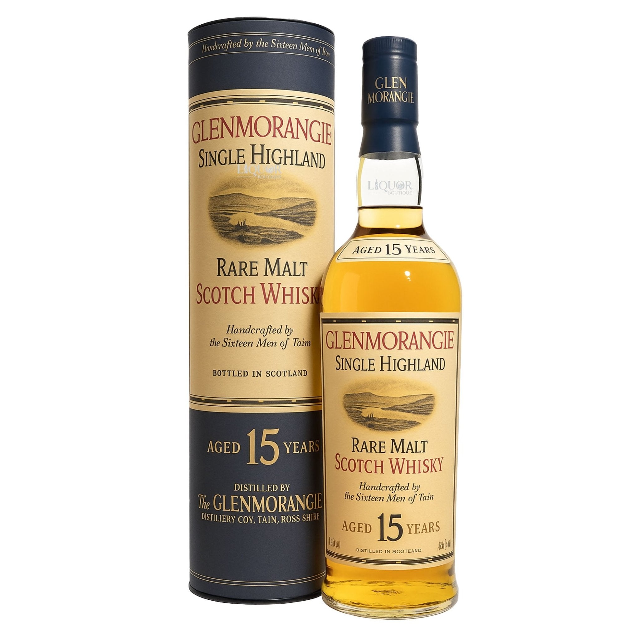 Glenmorangie 15 Year Old Rare Single Malt Scotch Whisky - Liquor Boutique