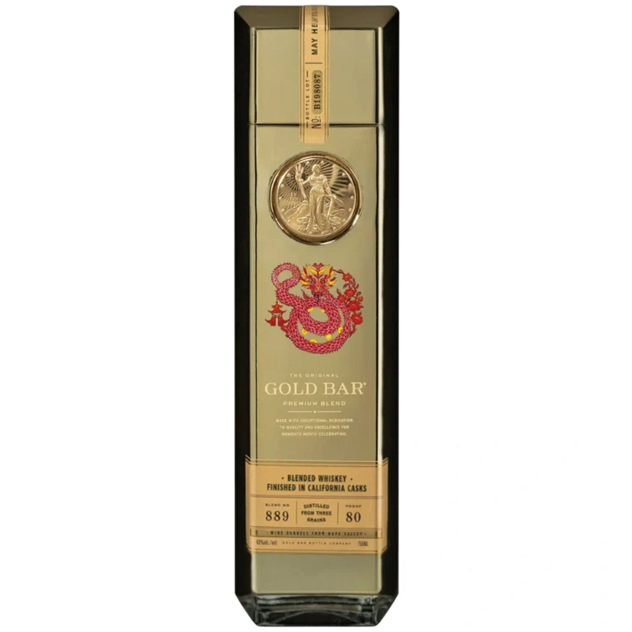 Gold Bar Whiskey Lunar New Year Edition 2025 - Liquor Boutique
