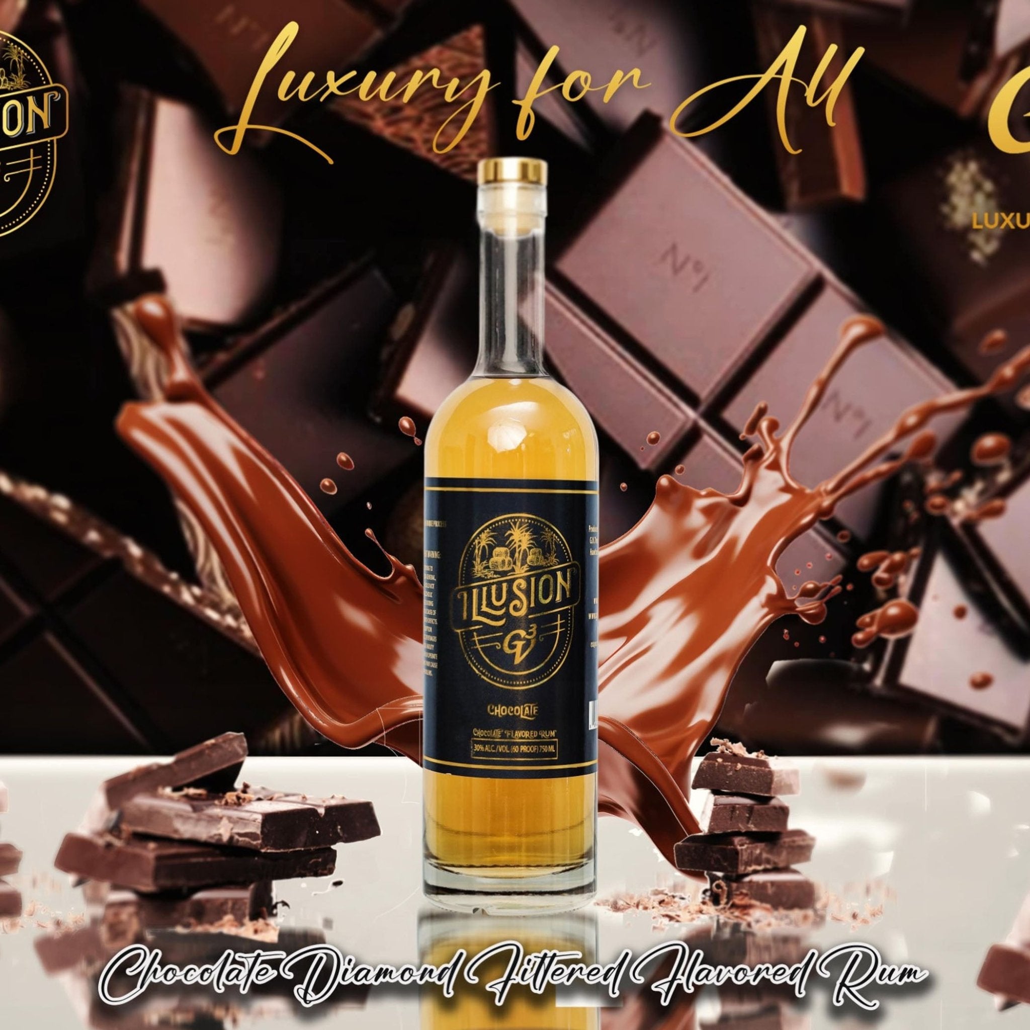 GV3 Illusion Chocolate Rum - Liquor Boutique