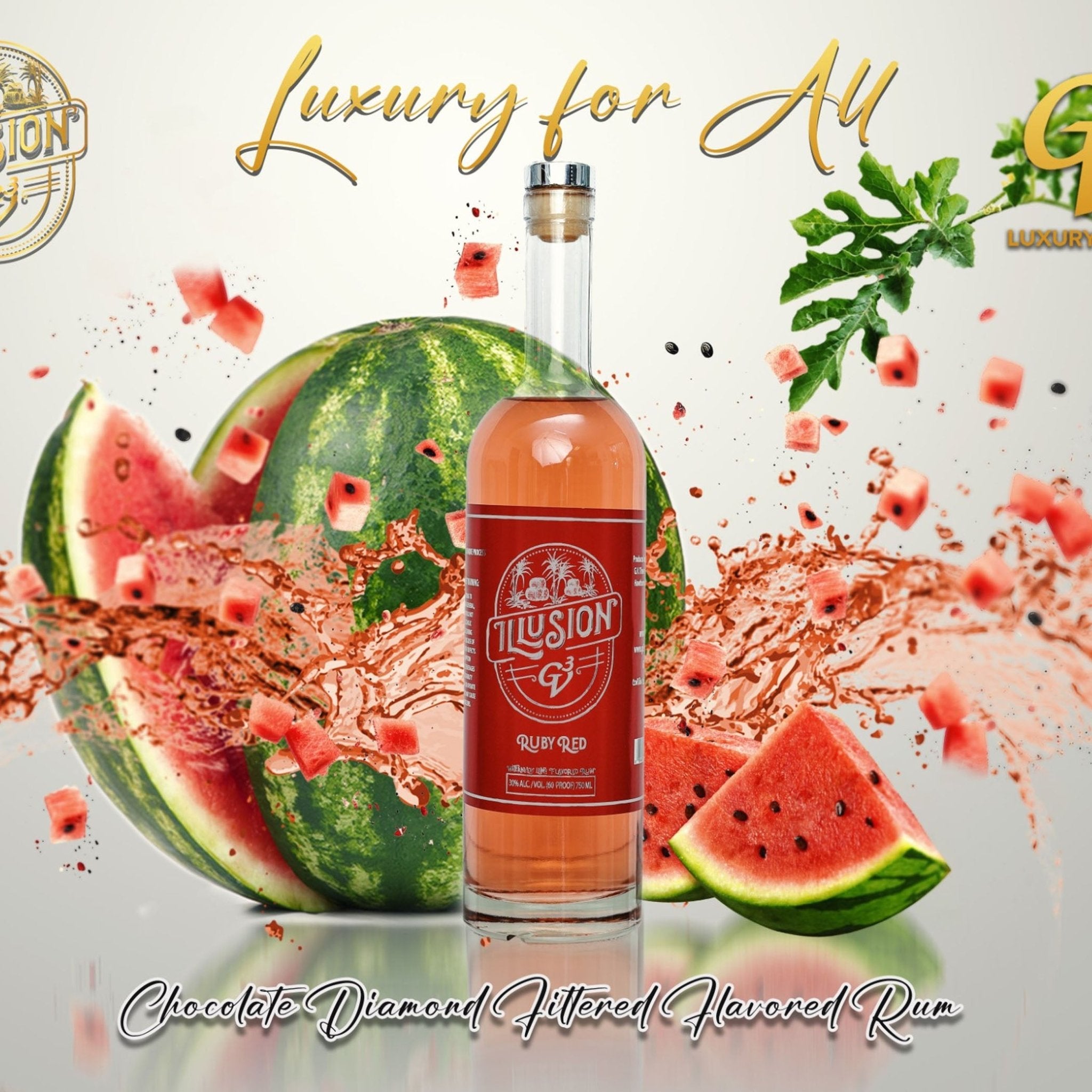 GV3 Illusion Ruby Red Rum - Liquor Boutique