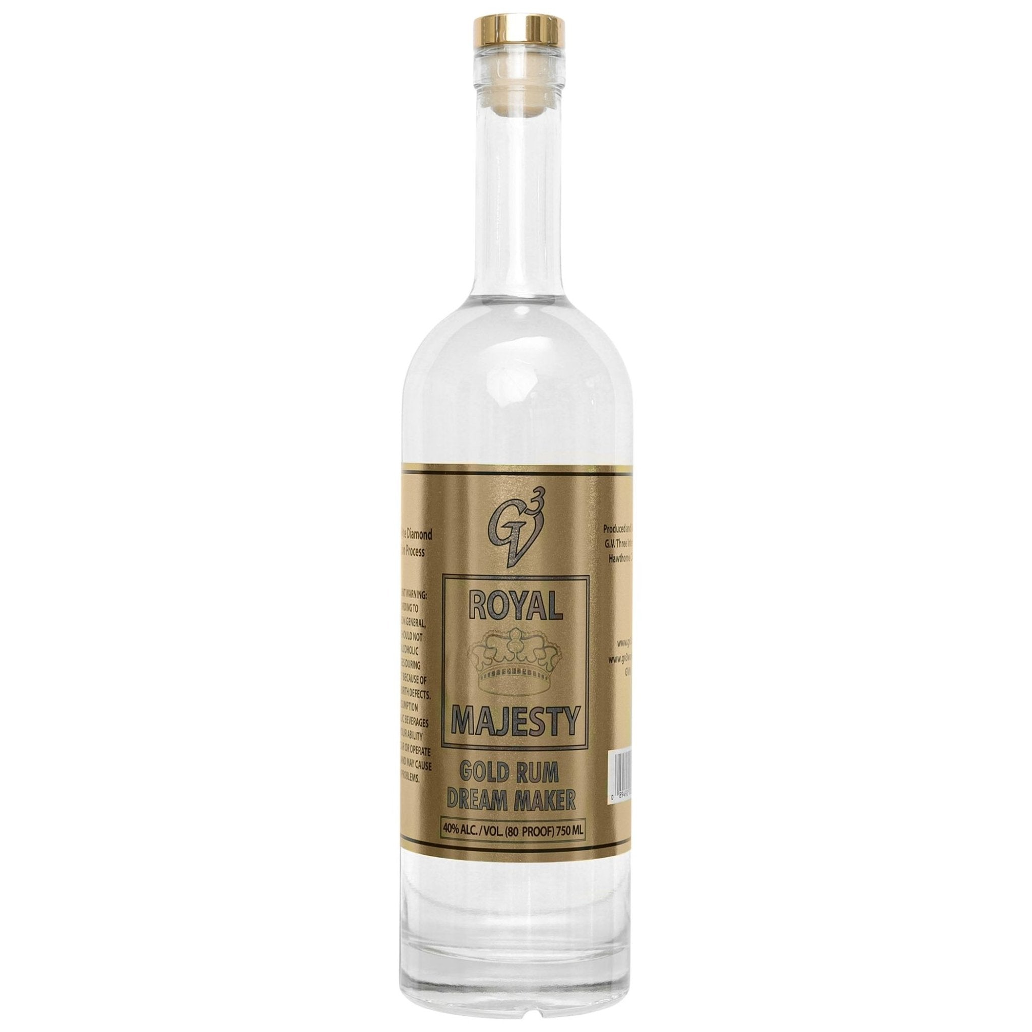 GV3 Royal Majesty Gold Dream Maker Rum - Liquor Boutique