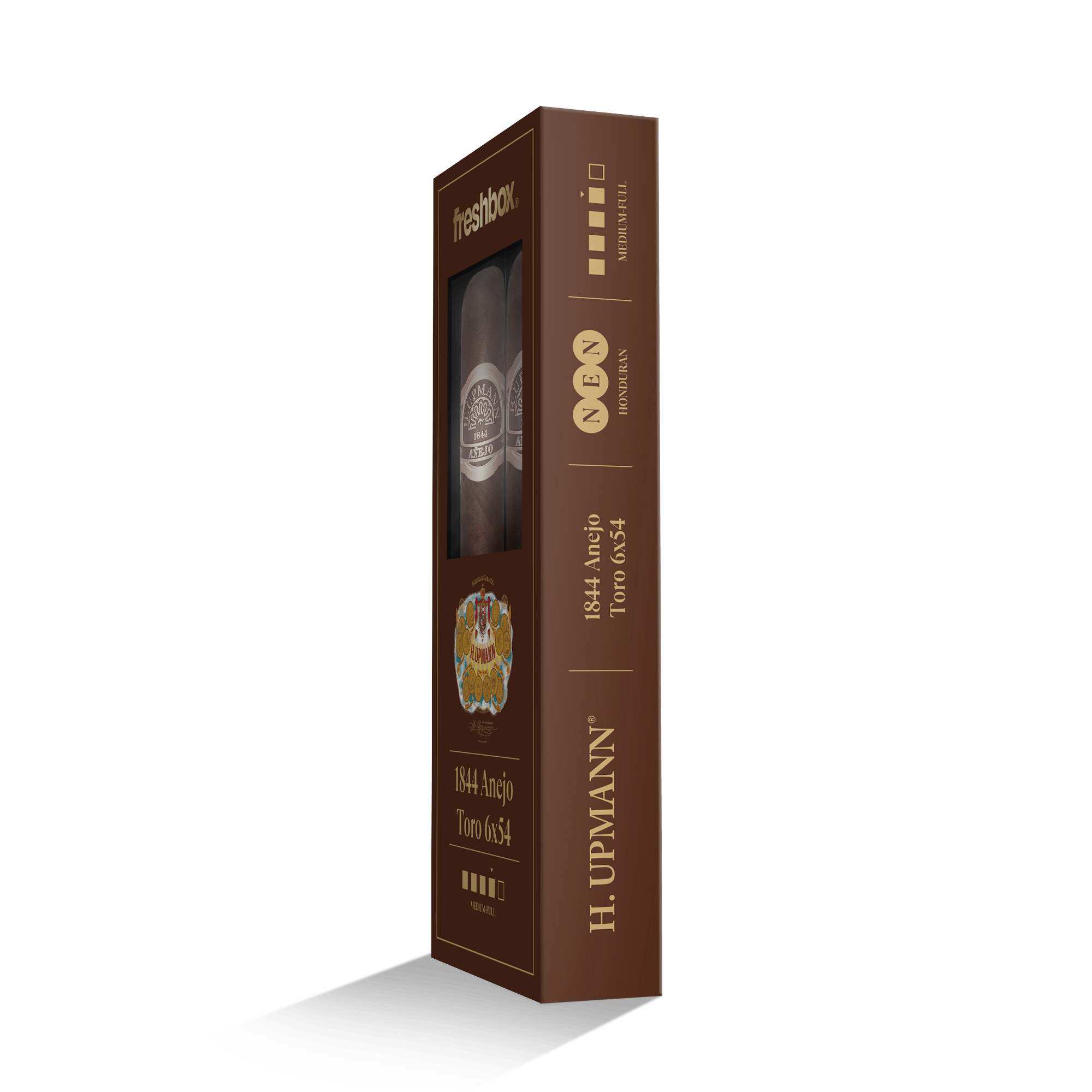 H Upmann 1844 Anejo Toro 6x54 FreshBox | Cigar 3-Pack - Liquor Boutique