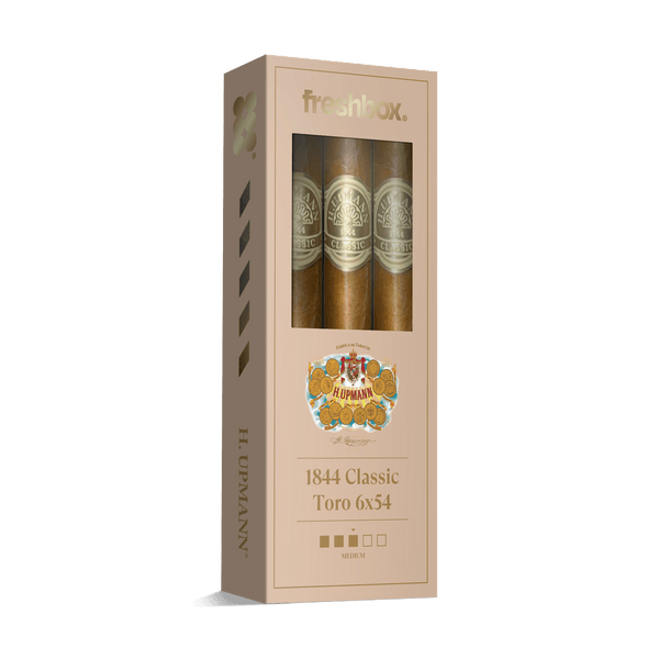 H Upmann 1844 Classic Toro 6x54 FreshBox | Cigar 3-Pack - Liquor Boutique