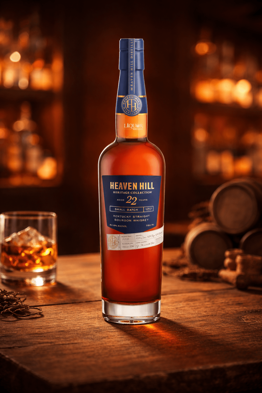Heaven Hill 22 Year Bourbon Whiskey 750ml - Liquor Boutique