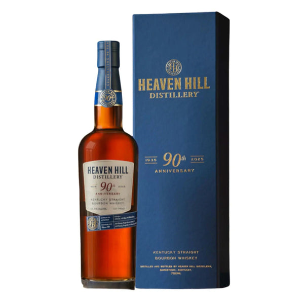 Heaven Hill 90th Anniversary 9 Year Kentucky Straight Bourbon 750ml - Liquor Boutique