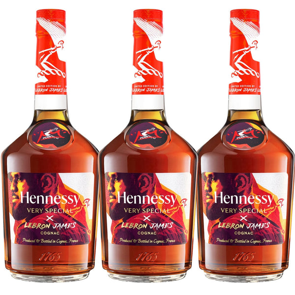 Hennessy VS x Lebron James Limited Cognac 3 Pack - Liquor Boutique