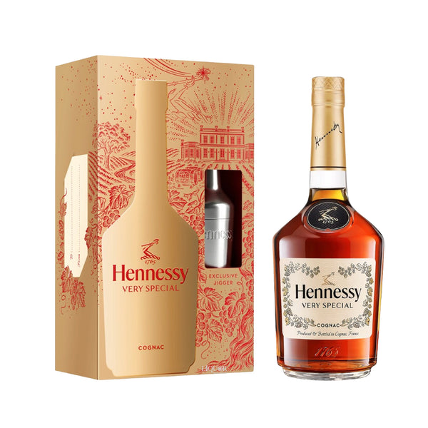 Hennessy VS Cognac Holiday Gift Set with Hennessy Shaker 750ml