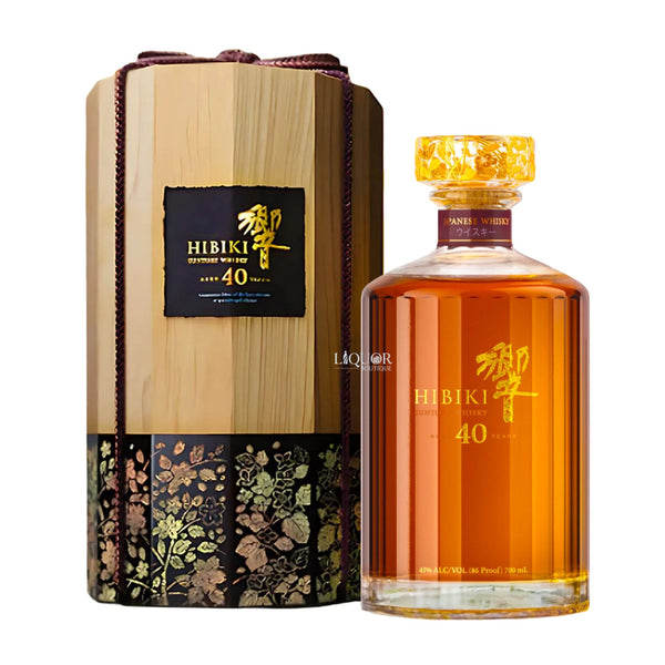 Hibiki 40 Year Old Japanese Whisky 700ml - Liquor Boutique