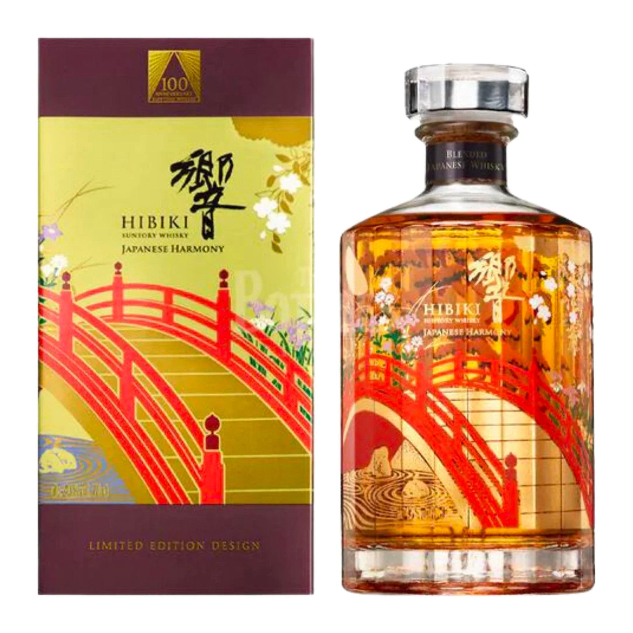 Hibiki Japanese Harmony 100th AnniversaryLimited Edition Whiskey - Liquor Boutique