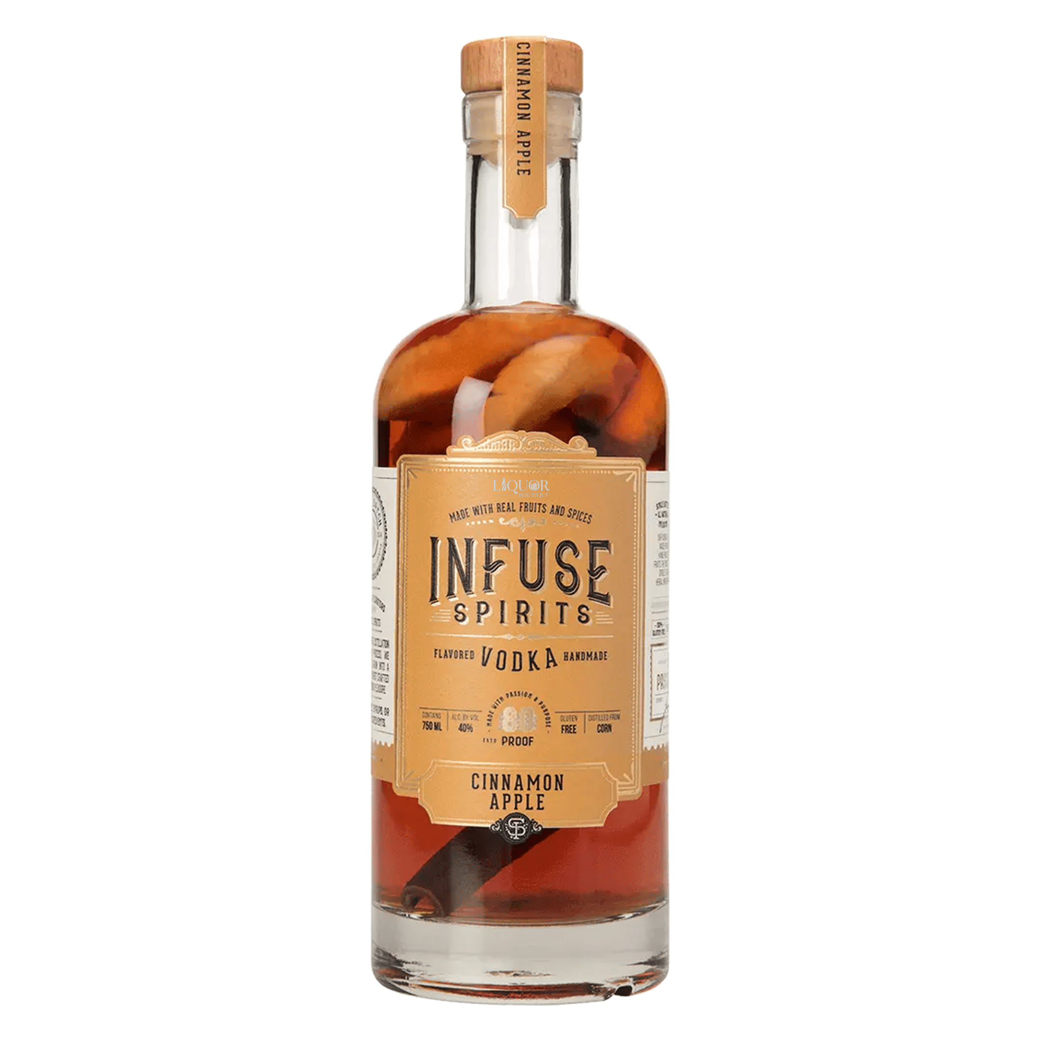 Infuse Spirits Cinnamon Apple Vodka - Liquor Boutique