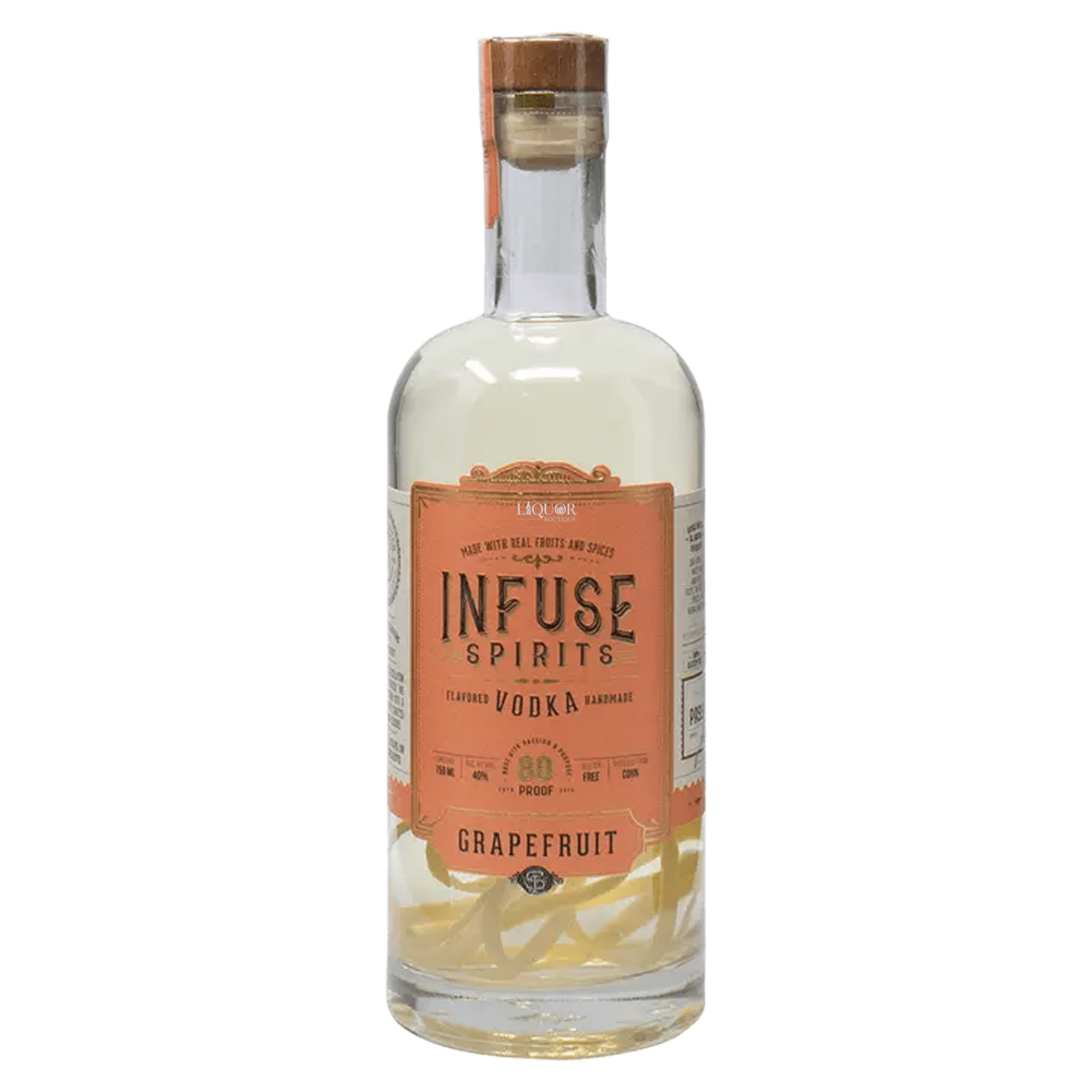 Infuse Spirits Grpfrt Vodka - Liquor Boutique