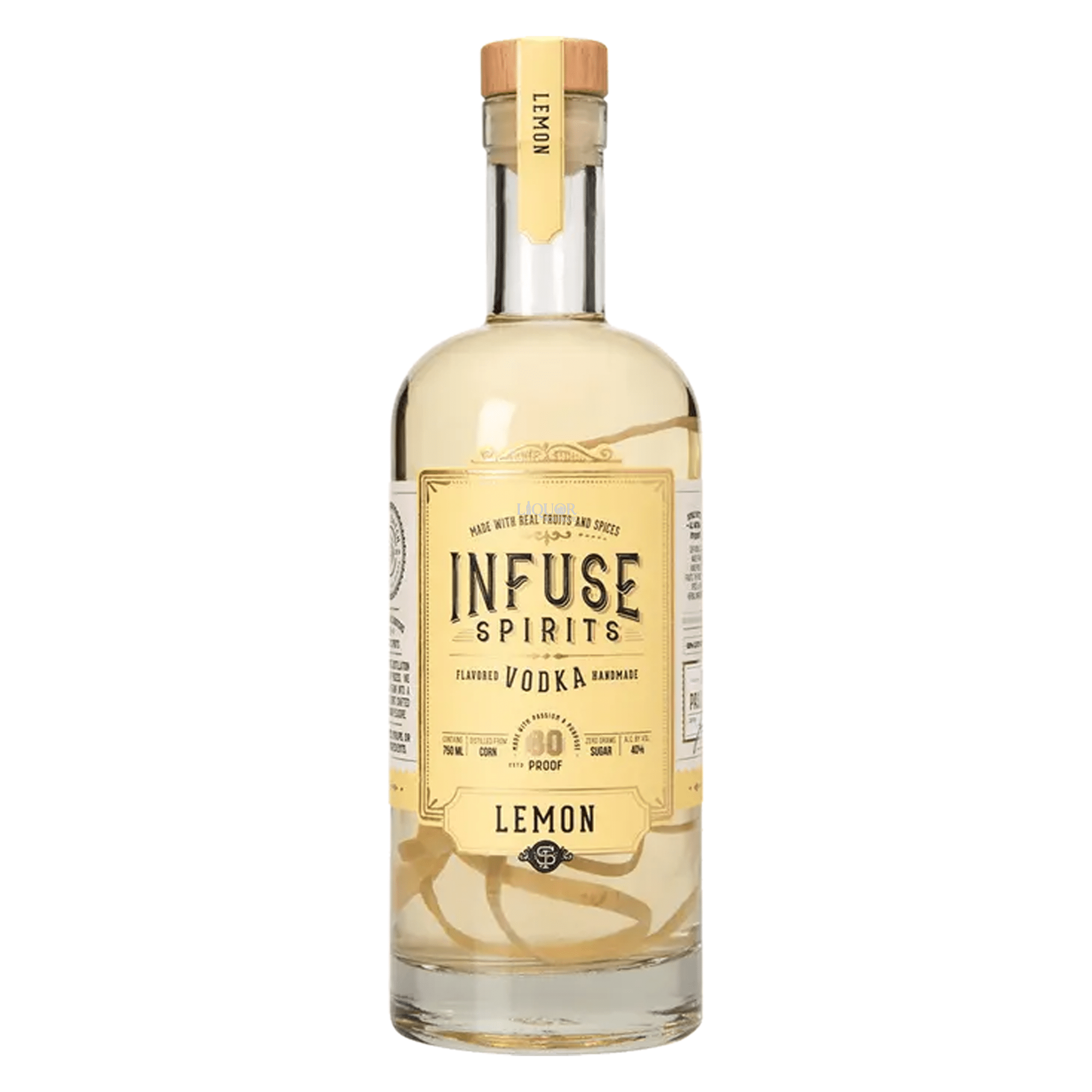Infuse Spirits Lemon Vodka - Liquor Boutique