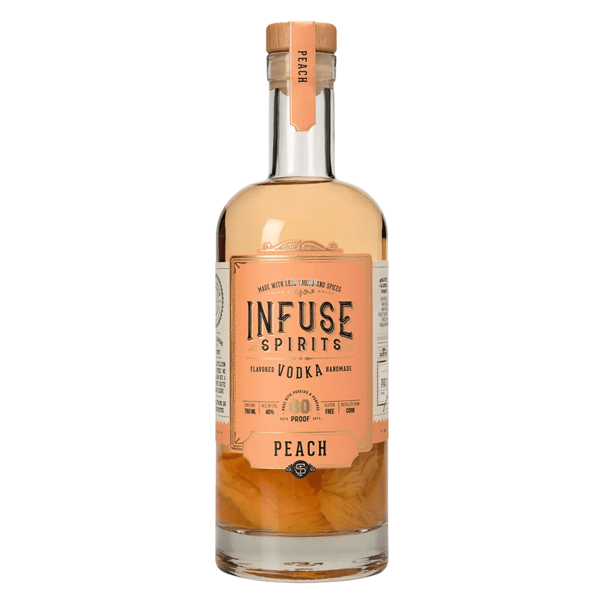 Infuse Spirits Peach Vodka - Liquor Boutique