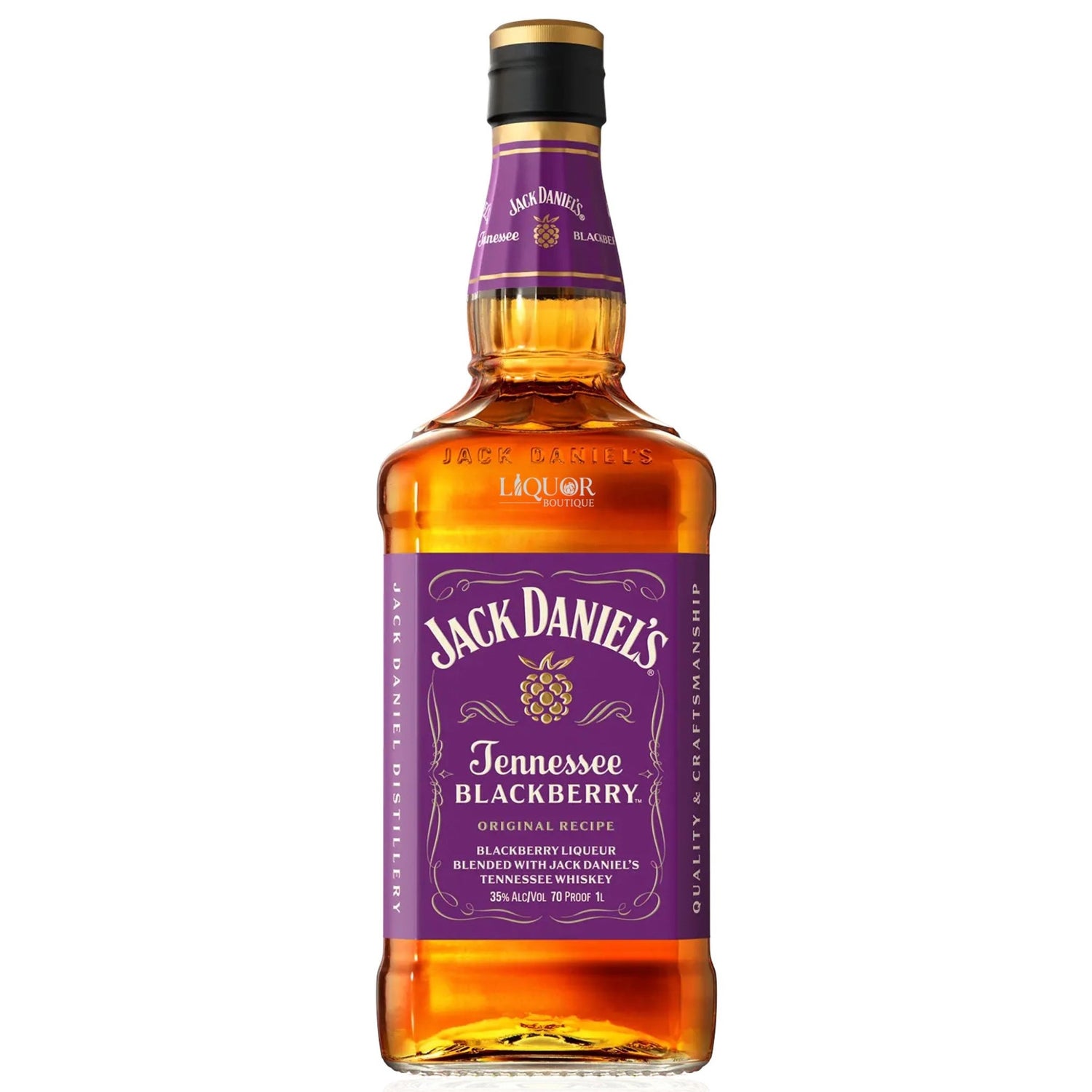 Jack Daniel's Blackberry Whiskey 750ml - Liquor Boutique